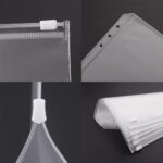 Antner 12 PCS Binder Pockets A5 Size Binder Zipper Folders for 6-Ring Notebook Binder, Waterproof PVC Pouch Document Filing Bags - Image 6