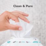R For Rabbit Feather Aqua Baby Wipes Combo Pack Of 156 Units | Pure Water Wet Wipes for Babies With Lid (Combo of 2 Packs) - Image 8