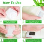 GROOTS Premium Bee venom foot patch Detox Foot patches Cleansing Toxin Remover Foot Pads Pain Relief Stress Relief Sleep Patch for Detoxification For Men And Women (1 BOXES = 10 Patches) (Pack Of 1) - Image 3