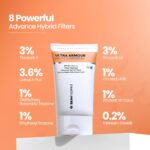 SkinInspired Ultra Armour 3.6% Uvinul A+ Sunscreen Gel SPF 50+ PA++++ | Broad Spectrum UVA & UVB | 8 Advanced UV Filters | Non-Comedogenic | Water & Sweat Resistant | For Oily & Dry Skin | 50 g - Image 3