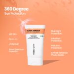 SkinInspired Ultra Armour 3.6% Uvinul A+ Sunscreen Gel SPF 50+ PA++++ | Broad Spectrum UVA & UVB | 8 Advanced UV Filters | Non-Comedogenic | Water & Sweat Resistant | For Oily & Dry Skin | 50 g - Image 4