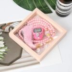 Digital Prayer Counter Tasbeeh with Glass Beads, LCD Display, Decorative Tassel, 99 Beads, Random Colour - Pack of -1 - Image 4