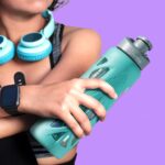 TintBox Borosilicate Glass Water Bottle with Silicone Sleeve | as seen on Shark Tank | perfect for Office, Home, Fridge, Gym, Travel | BPA Free | Cool Green | 750ml - Image 6