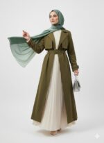 Women Hijab Scarf 180x70cm Chiffon Georgette Lightweight Soft Fabric Easy to Drape with Burqah Abaya and Modest Dress - Image 4