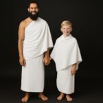 Ihram Ehram Ahram for Men for Hajj and Umrah - 2 Towels - Hygienic Natural 100% Cotton Towels 110 x 220cm - Image 6