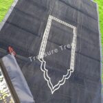 Safri,Prayer Mat Full Travel Prayer Mat, Pocket Friendly Portable | Pouch Packing Velvet (Random Colour) - Image 5