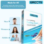Groots Natural Exfoliating And Peeling Off Foot Mask for Baby Soft Feet || Hydrates Dry Feet Removes Dry Skin And Hard Calluses for Unisex - Image 4