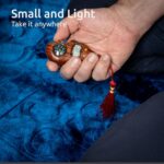 EDNITA Digital Tasbeeh Tally Counter with Qibla Compass | Premium Wood-Look Rosary Counter for Zikr, Prayer & Meditation | Finger Ring Clicker Tally (Multicolor) - Image 5