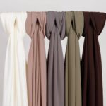NW 4 PCS Muslim Women Soft Premium Solid Chiffon Hijab Scarves Shawl Long Scarf Wrap Scarves with Gift Box - Image 7