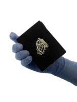 Gip Book Store Black Velvet Mini Qur'An With Golden Brass Cutout And Fancy Box - Image 4