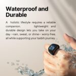 Smart Ring,Smart tasbih ring,Muslim Prayer,Counter,Prayer timing reminder,OLED display,IPX67 Waterproof,Includes a charging compartment,3 interchangeable rings - Image 4