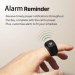 Smart Ring,Smart tasbih ring,Muslim Prayer,Counter,Prayer timing reminder,OLED display,IPX67 Waterproof,Includes a charging compartment,3 interchangeable rings - Image 6