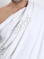 Terry Weave Ihram for Men – 100% Pure Cotton Loops and Base, Plush, Highly Absorbent – Hajj & Umrah - Image 6