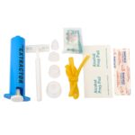 Snake Bite Kit, Bee Sting Kit, Emergency First Aid Supplies, Venom Extractor Suction Pump, Bite and Sting First Aid for Hiking, Backpacking and Camping. Includes Bonus CPR face Shield (Blue) - Image 9