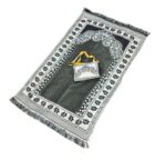 KETOSTICS Safri Full Travel Prayer Mat, Pocket-Friendly Janamaz, Velvet Multi-Color Rectangular Mat, 70 x 110 Centimeters - Image 4
