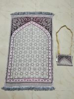 KETOSTICS Safri Full Travel Prayer Mat, Pocket-Friendly Janamaz, Velvet Multi-Color Rectangular Mat, 70 x 110 Centimeters - Image 5