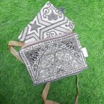 KETOSTICS Safri Full Travel Prayer Mat, Pocket-Friendly Janamaz, Velvet Multi-Color Rectangular Mat, 70 x 110 Centimeters - Image 6