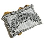 KETOSTICS Safri Full Travel Prayer Mat, Pocket-Friendly Janamaz, Velvet Multi-Color Rectangular Mat, 70 x 110 Centimeters - Image 7