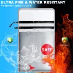 COLCASE Fireproof Document Bag 15" x 11" . NON-ITCHY Silicone Coated Fire Resistant Money Bag . Fireproof Safe Storage for Money , Documents , Jewelry and Passport - Image 3