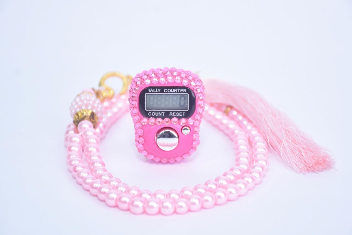 Digital Tasbeeh Counter with Prayer Beads in for Gifting Size Color Multi Color (as per Available) Pack of 1 - Image 4