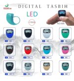 Digital Finger Counter with LCD Display – Portable Mini Tasbeeh Tally Counter, One Size Adjustable Ring, Max Count 99999, Battery Operated(Brown) - Image 4