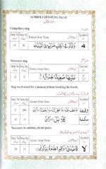 Colour Coded Quran-Large Arabic With 30 Pages Lesson For Tajweed Rules Colour Coded Holy Quran No 3,3Cc Etc With Free Jujdan / Clothing Cover - Image 5