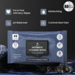 Skin Elements Intimate Hygiene Wet Wipes | Unisex | pH balanced Wipes | Tea Tree Oil & Neem Extracts | 40 Intimate Hygiene Wet Wipes | For Pre and Post Intimacy - Image 5