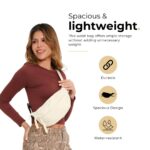 Waist Bag for Men Women | Cross Body Fanny Pack Sling Bag for Hiking, Travel, Camping, Outdoor Sports, Cycling | Money Belt with Adjustable Strap (White) - Image 3