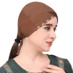 Envius Turban Design Cotton layer Muslim women Under Hijab Cap - Image 6