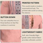 Amazon Brand - INKAST Men's Cotton Blend Mandarin Collar Self One Design Full Sleeve Casual Short Kurta - Image 5