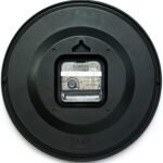 Islamic Allah Wall Clock – Black & Gold Arabic Calligraphy Round Silent Analog Clock for Living Room, Bedroom & Prayer Room Decor - Image 3