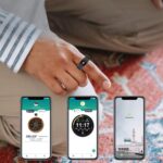 Smart Tasbih Ring, Muslim Prayer Counter, Wearable Technology Ring with Prayer Timing Reminder and Muslim Time APP, SIZE 10 (Q-003) - Image 3