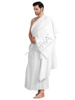 Bamboo Ihram for Men – 100% Pure Bamboo, Odor Free, Sweat Absorbent, Cool in Summer – Hajj & Umrah - Image 3