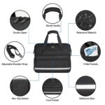 MATEIN Medical Bag, Large Water-Resistant First Aid Bags with Many Pocktets for Nursing, Portable, Purple Black - Image 6