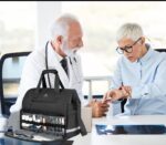 MATEIN Medical Bag, Large Water-Resistant First Aid Bags with Many Pocktets for Nursing, Portable, Purple Black - Image 9