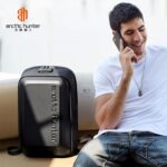 Arctic Hunter Semi Hard Gaming Backpack with Built in TSA lock Water Resistant Anti-Theft 15.6 inch Laptop Backpack for Men and Women, B00451, Black, 32 x 15 x 45 cm, Travel Backpacks - Image 3