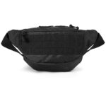 Tactical Fanny Pack,Military Waist Bag Pack with U.S Patch Utility Hip Belt Bumbag for Outdoor Fishing Hiking, Black(4 Zipper Pockets), S, Tactical Fanny Pack - Image 5