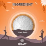 Foot Soak for PAIN RELIEF with Epsom Salt - (300 g) | DETOX SPA | Remove Impurities, Relieve Stress and Improve Sleep | Treat Athletes Foot, Tired and Aching Feet - Pet Jar Pack | - Image 4