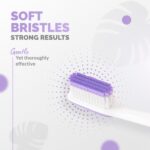 Enshine Advance Clean + Toothbrush Set | Ultra Soft Bristles, Compact Brush Head & Effective Tongue Cleaner | Complete Oral Care Manual Tooth Brush Set for Adults – Pack of 4 (Multicolor) - Image 6