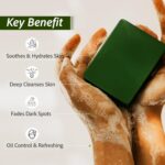 Kozicare Kojic Acid Soap & Glutathione Soap | Glycerin Mint Soap | Detan Soap | Bath Soap Combo Offers | Soaps for Bath | Bathing Soap | Refreshes & Cools Skin | Gives Natural Glow - Pack of 3 - Image 4