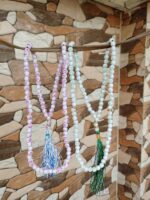 Beautiful Tasbeeh Islamic Allah Mohammad Tasbih Beads Counter for Muslim Prayer Set of 2 Pieces Plastic Chain Set - Image 3