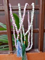 Beautiful Tasbeeh Islamic Allah Mohammad Tasbih Beads Counter for Muslim Prayer Set of 2 Pieces Plastic Chain Set - Image 4