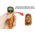 1 Pcs Mantra Jaap Mala Digital Counter Tally Counting Machine Finger Portable Hand Mini Ring Tasbih Misbaha -Different Use Naam Mantra Jaap Umpire (Wooden) - Image 6