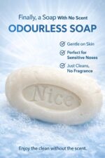 Odorless Soap Unscented soap | No added perfumes or artificial fragnances | Needed for mainting personal hygiene during ihram status - Image 3