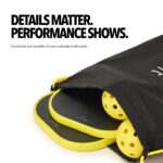 Boldfit Drawstring Bag for Men 25ltrs Gym Bag for Man & Women Small Bags for Mens Multipurpose Drawstring Backpack Kit for Shoes, Travel StringBag for Men Rope Bags for Mens String Backpack - Black - Image 6