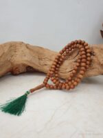 Sandalwood Islamic Rosary Tasbih 100 Beads (99+1) Tasbih, Islamic Tasbih, Sandalwood (Chandan) Fragnent Tasbeeh, Allah Mohammad Prayer Beads Mala (8MM) - Image 4
