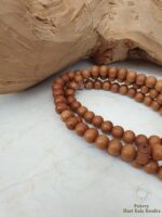 Sandalwood Islamic Rosary Tasbih 100 Beads (99+1) Tasbih, Islamic Tasbih, Sandalwood (Chandan) Fragnent Tasbeeh, Allah Mohammad Prayer Beads Mala (8MM) - Image 6