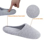ofoot Women's Indoor Slippers,Memory Foam Washable Cotton Non-Slip Home Shoes - Image 4