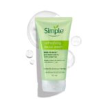 Simple Kind To Skin Refreshing Facial Wash 150 ml | 100% Soap-Free Facewash that doesn't dry out your skin| For All Skin Types - Image 3