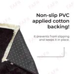 Combo of 2 Janamaz Velvet Prayer Mat | 1 Kid + 1 Adult (Pack of 2) | Soft Thick Islamic Prayer Rug Set for Children & Grown Ups | Premium Namaz Mat for Home, Ramdan, Hajj and Umrah (black) - Image 6